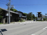 お散歩が楽しめる追分宿